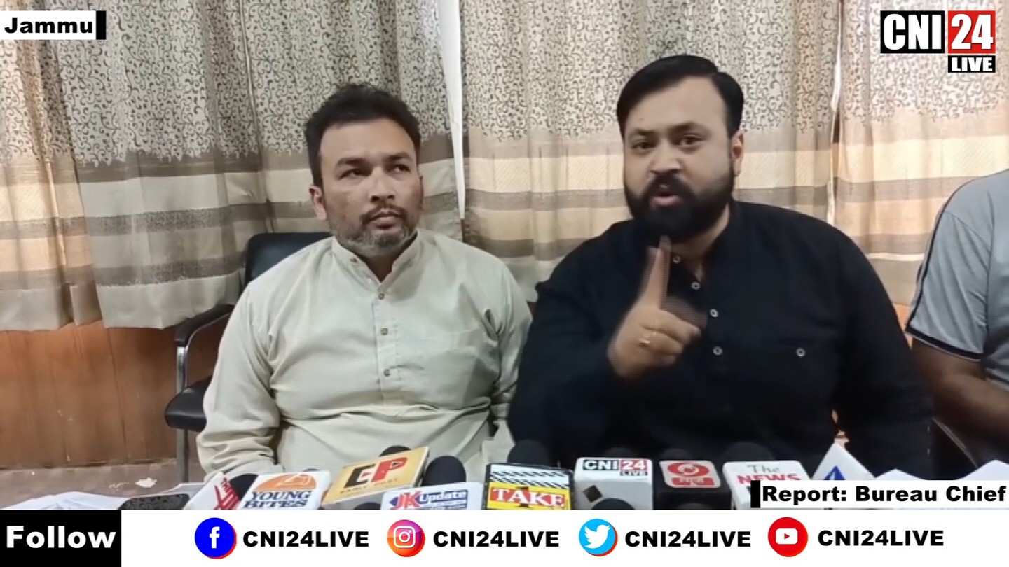 Congress and independent corporators gave information to the media. Jammu Municipal Corporation's hands are stained with corruption