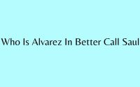 Who Is Alvarez In Better Call Saul? Complete Details About Alvarez In Better Call Saul