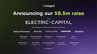 Integral Raises $8.5M in Funding