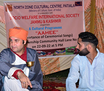 North Zone Cultural Centre & Socio-Welfare International Society Organized Cultural Programmes in Kashmiri Pandit Colonies at Jammu