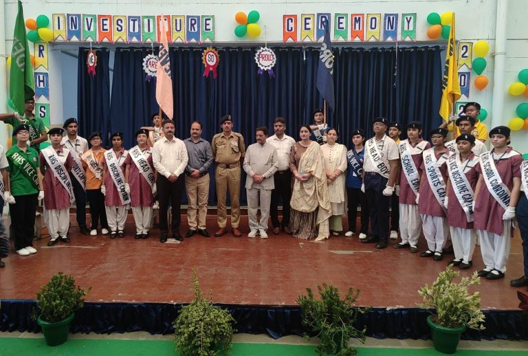 Rich Harvest School conducts an impressive Investiture Ceremony