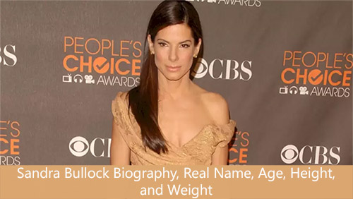 Sandra Bullock Biography, Real Name, Age, Height, and Weight